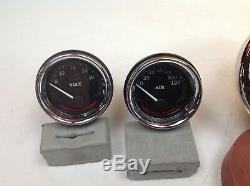 04-13Harley Touring Speedometer Tachometer Oil Volt Fuel Air Tach Speedo Gauges