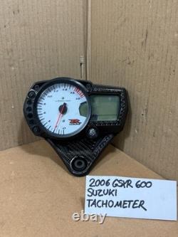 06 07 Suzuki Gsxr Gsx-r 600 Oem Gauge Cluster Speedometer Tach Speedo