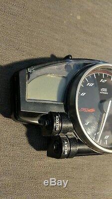 08-16 Yamaha Yzf R6 R6r Oem Gauge Cluster Speedo Dash Clock 7k Miles 06-07 2011