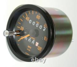 10x Motometer Speedometer Speedometer 80mm (US) 0-120 MPH Miles W1416 / 879 New