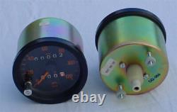 10x Motometer Speedometer Speedometer 80mm (US) 0-120 MPH Miles W1416 / 879 New