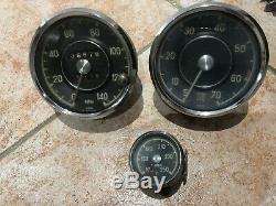 190sl Speedometer-tachometer-water Gauge