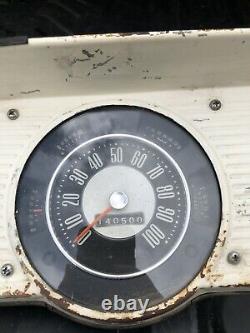 1961-1966 Vintage Ford Truck Gauges Air Pressure Speedometer Cluster Bronco