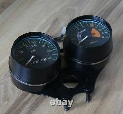1972-73 kawasaki s1 s2 instrument cluster gauge speedometer tachometer speedo 72