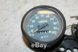 1975 75 Yamaha Dt175 Dt 175 Speedo Tach Gauges Cluster Speedometer Tachometer