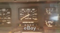 1980-1986 Ford Truck Instrument Cluster Tach Bronco F150 250 350 Pickup Gauges