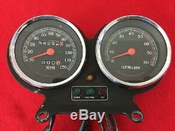 1991 Harley Fxrs Speedometer Tachometer Tach Dyna Sportster Speedo Mount Fxr