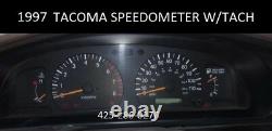1997 TOYOTA TACOMA MT 5-speed speedometer gauge speedo cluster With TACH