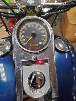 2000 00 99-06 Harley Davidson Fatboy FLSTF Speedometer Speedo Gauges Tach 35k Mi