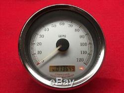 2006 Harley Street Glide Gauges Speedometer 13k Speedo Tach Silver Face Touring