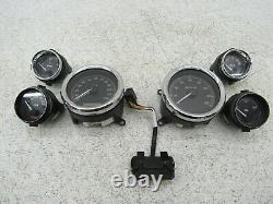 2008 Harley Davidson Ultra Classic Touring OEM Gauges Speedo Tach Gauge Set