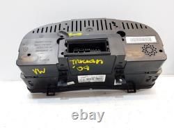 2009 Volkswagen Tiguan Speedo Instrument Cluster 5n0920870c Genuine Fast Shippi