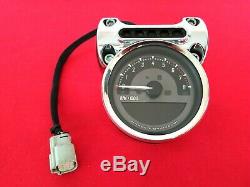 2015 Harley Cvo Softail Deluxe 4 Speedo Tach Gauge Speedometer Mount & Risers