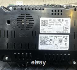 2025 Seat Ibiza Mk5 Semi Auto Virtual Cockpit Speedo Cluster Clock 6f0920330b