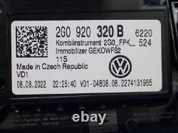 2G0920320B Volkswagen Speedometer Combo Instrument Speedometer