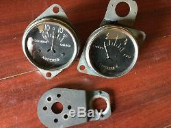 32 33 34 Ford Auburn Vintage Dash Instrument Gauge Amp & Gas Tested And Working