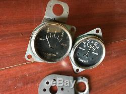 32 33 34 Ford Auburn Vintage Dash Instrument Gauge Amp & Gas Tested And Working