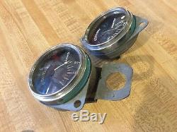 32 33 34 Ford Auburn Vintage Dash Instrument Gauge Amp & Gas Tested And Working