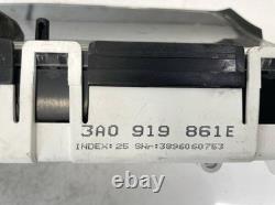 3A0919861E Speedometer Tachometer Instrument Cluster 3896060753 Volkswagen DE2488972-03