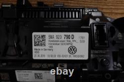 5NA920790D Volkswagen Speedometer Tachometer Instrument Cluster Speedometer