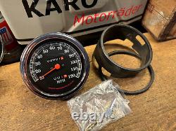 67027-81e Harley Davidson Mechanical Mile Speedometer Speedometer Speedometer New & Original Packaging