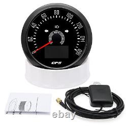 6 Gauge Set 85mm GPS Speedo&Tacho&52mm Fuel Level Water Temp Oil Pressure Volt