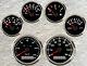 6 Gauge Set With Sender 120kmh 85mm Car Speedo Tacho Fuel Temp Volt Oil Pressure