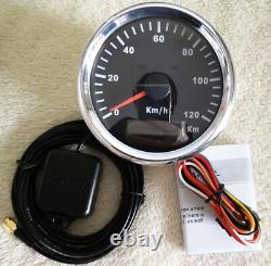 6 Gauge Set With Sender 120kmh 85mm Car Speedo Tacho Fuel Temp Volt Oil Pressure