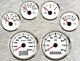 6 Gauge Set With Sender 200kph Speedo Odo Trip Tacho Fuel Temp Volt Oil Pressure