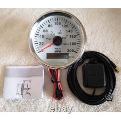 6 Gauge Set With Senders 200mph 300kph Speedo Tacho Fuel Temp Volts Oil Pressure