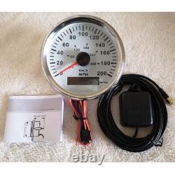 6 Gauge Set With Senders 200mph 300kph Speedo Tacho Fuel Temp Volts Oil Pressure