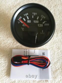 6 Gauge set 200MPH 300KM/H Speedo Tacho Fuel Level Water Temp Volt Oil Pressure