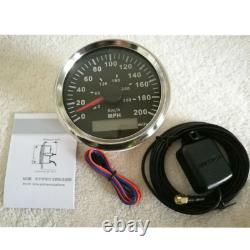 6 gauge set with senders 200mph 300km/h speedo tacho fuel temp volt oil pressure