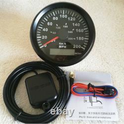6 gauge set with senders 200mph 300km/h speedo tacho fuel temp volt oil pressure