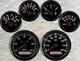 6 gauge set with senders GPS 0-120km/h speedo tacho fuel temp volts oil Pressure