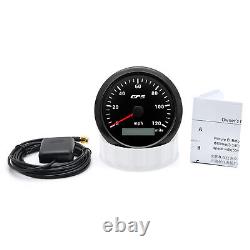 7 Gauge Set 85mm GPS Speedo 0-120MPH Tacho 6000RPM &52MM Fuel/Temp/Oil/Volt/Trim