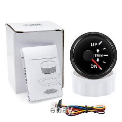 7 Gauge Set 85mm GPS Speedo 0-120MPH Tacho 6000RPM &52MM Fuel/Temp/Oil/Volt/Trim