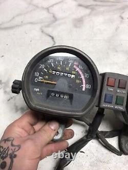 83 Yamaha XJ750 XJ 750 M Maxim Gauges Meters Speedometer Speedo Tachometer Tach