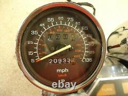 85-86 Honda Shadow Vt1100 Vt 1100 Speedometer Tachometer Gauges Dash Speedo Tach