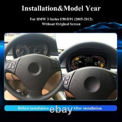 8.8'' Dashboard Digital Cluster Speedo For BMW 3 Series E90/E91/E92 Fuel Gauges