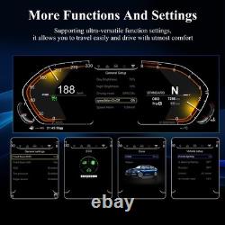 8.8'' Dashboard Digital Cluster Speedo For BMW 3 Series E90/E91/E92 Fuel Gauges
