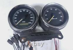 98 Harley Dyna Super Glide FXD Speedometer Speedo Tach Tachometer Gauge