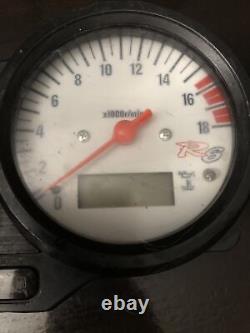 99-02 Yamaha Yzf R6 Speedo Tach Gauges Display Cluster Speedometer Tachometer