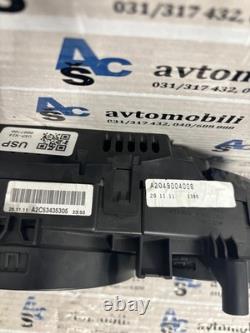 A2049004008 Mercedes Benz C W204 Speedometer Instrument Cluster