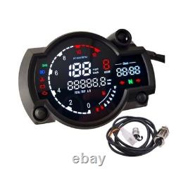 ABS Motorbike Instrument Cluster Meter Speedometer Tachometer Odometer Indicator