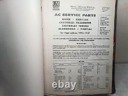 AC Gauges, Speedometers, Tachometers, Cables, Speedo And Instrument Parts Catalogs