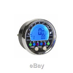 Acewell 2853 Digital Speedo Tacho for Custom Motorcycle Speedometer Tachometer A