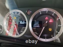 Aston Martin Rapide instrument cluster speedometer odometer gauge kmh MPH