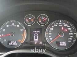 Audi A3 8P0920932Q tachometer instrument cluster speedometer navigation monitor