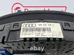 Audi A3 8P 8PA Speedometer Combo Instrument AI Cluster Unit 8P0920930C